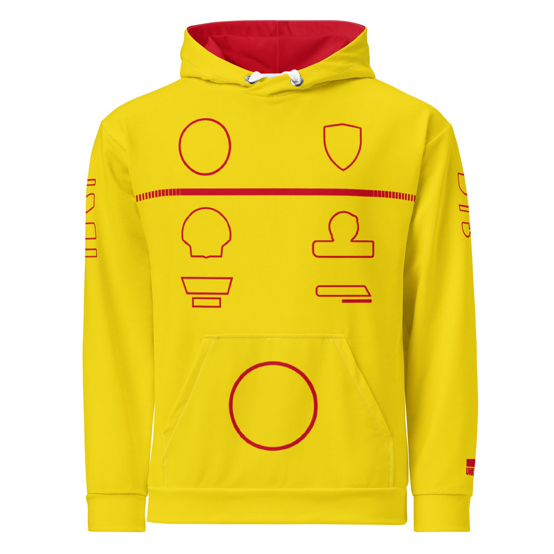 UNKITTED Cotton Hoodie GIALLO