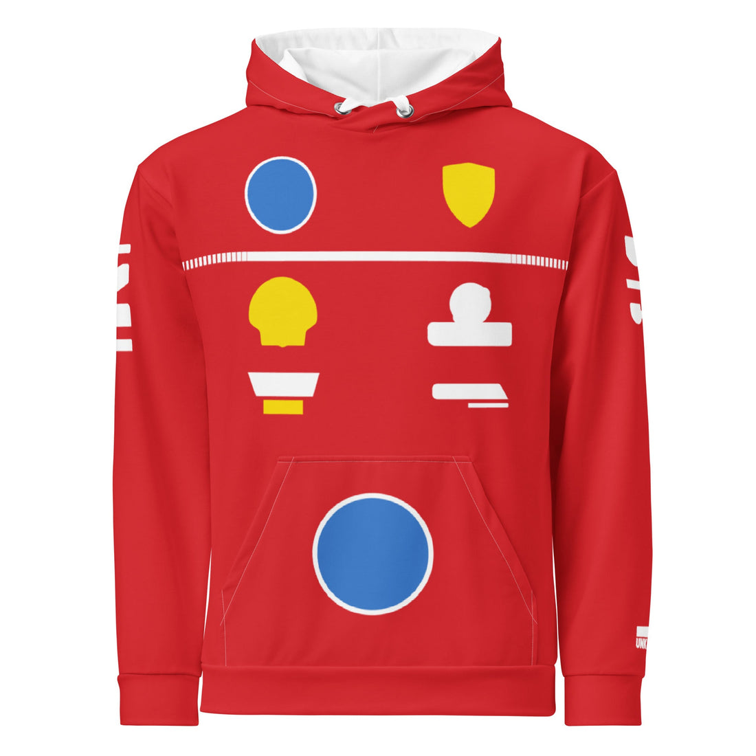 UNKITTED Cotton Hoodie ROSSO